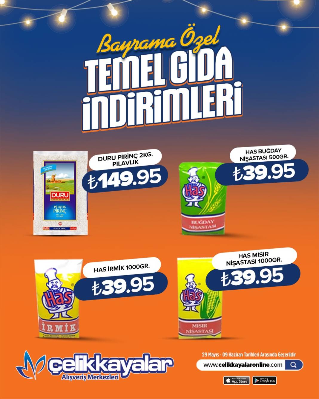 Konya’nın zincir marketinde bayram erken başladı 10